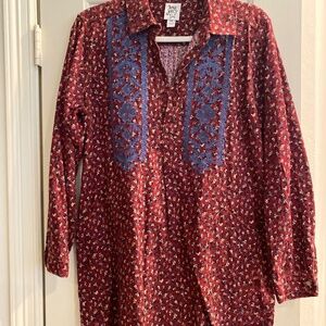 Ivy Jane long knee length top with pockets - gorgeous